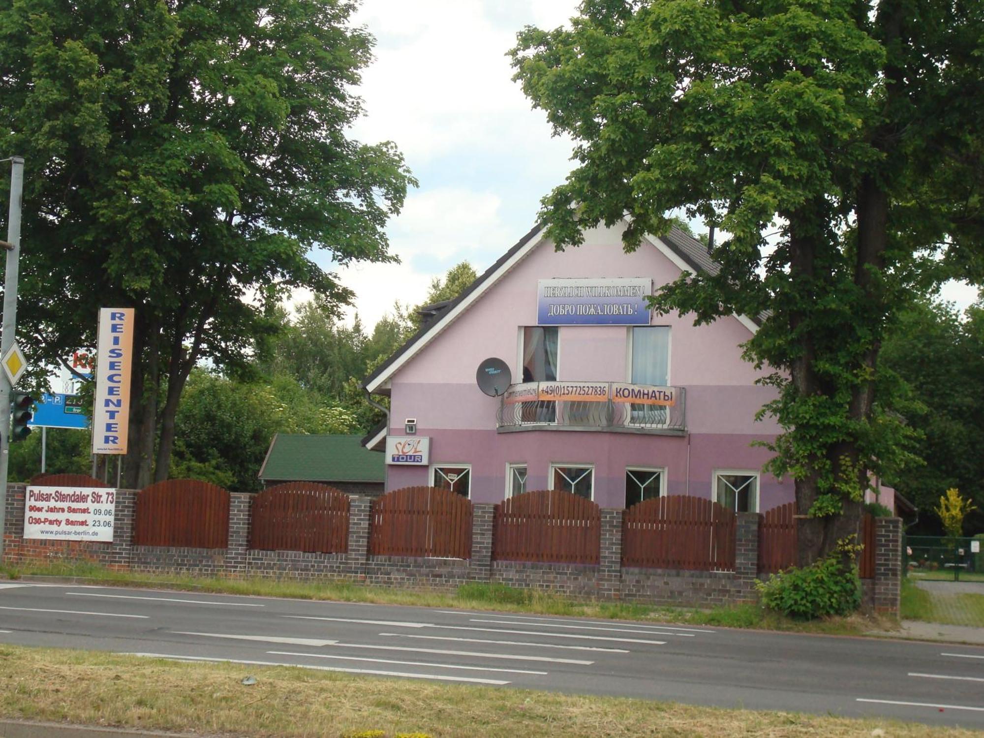 Gaestehaus Sol Tour Ahrensfelde Exterior foto